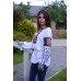 Embroidered blouse "Mother's Garden"